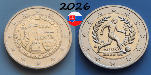 Unc euro commemorative - 2,
