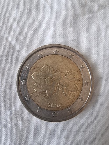 Rare 2004 finland euro coin - finland,