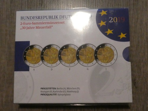Frg commemorative coin set - frg,, 5