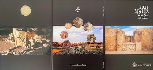 Malta 2021 euro set - malta, bu