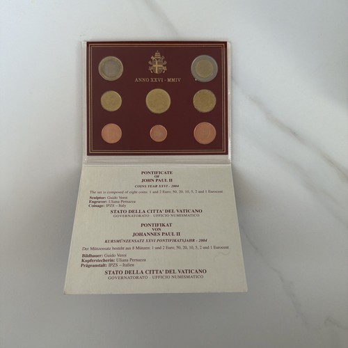 Vatican set kms 1cent - vatican,