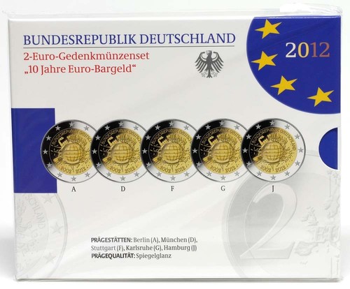Germany commemorative 2 - germany, x