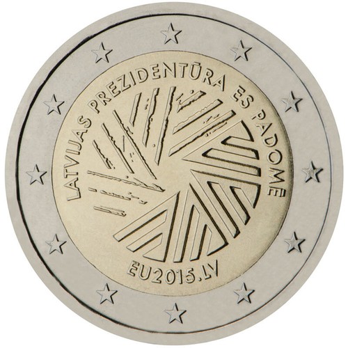 Letonia 2015 euro - letonia, 2