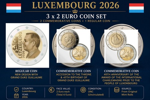 Luxembourg euro 2026 - 2,