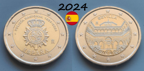 Unc euro commemorative coins - 2,