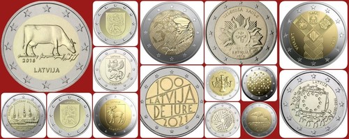 Latvia euro commemorative - latvia,