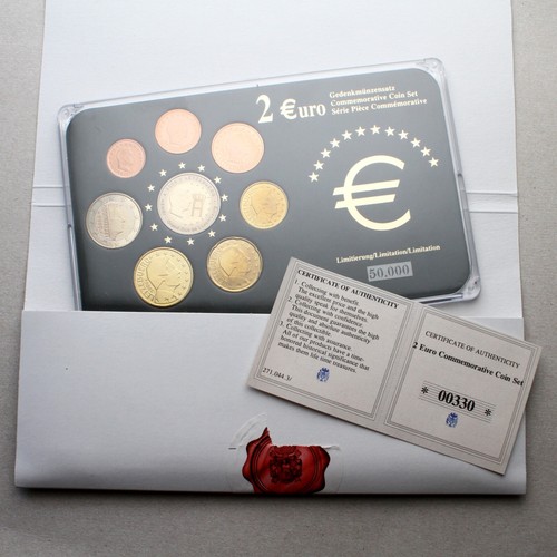 Euro currency coin set - coin,
