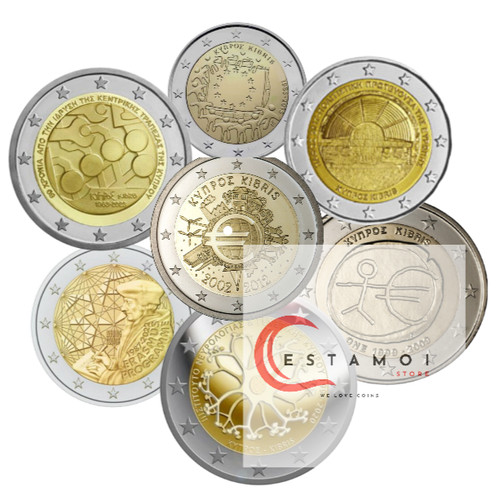 Cyprus complete set all - complete, 7