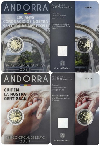 Set 2 euro commemorative - x,
